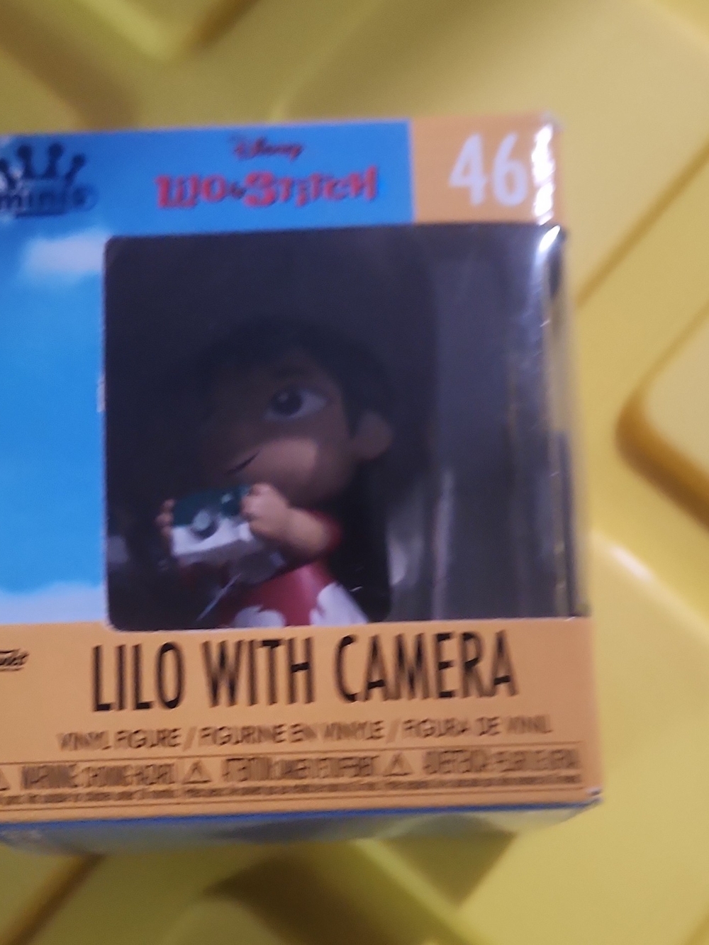 Funko Disney Lilo Vinyl Figure in Red Outfit with Camera
